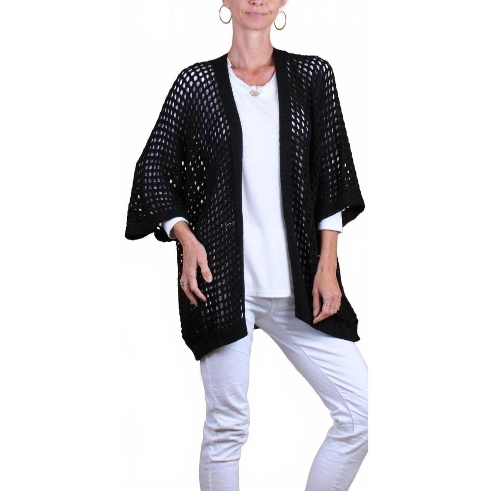 NEW GIGI MODA romola knit cardigan in black